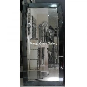 Large Wall Mirror Black Susi MG 013075