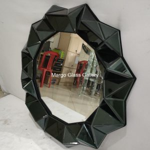 MG 013076 3D Black Mirror Bevel 120×120