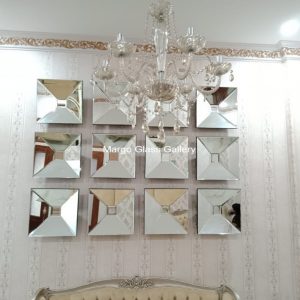 MG 065045 45×45 cm bevel mirror wall Copy1