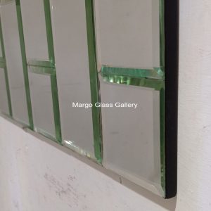 MG 065046 beveled mirror persegi panjang uk 60 cm x 60 cm