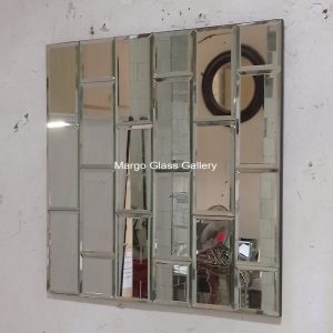 MG 065046 beveled mirror persegi panjang uk 60 cm x 60 cm