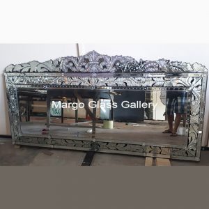 MG 080056 LONG FULL EDGE Uk 200×100 cm – Premium handcrafted mirror premium quality glass with ornate frame handcrafted in Indonesia