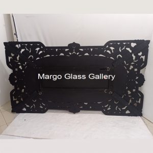 MG 080083 Batik frame gold uk 220 x 120 Large – Artisan handcrafted mirror premium quality glass with ornate frame handcrafted in Indonesia