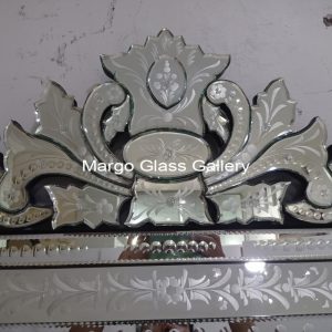 MG 080084 Large rectangular Uk 210×100 cm – Luxury handcrafted mirror premium quality glass with ornate frame handcrafted in Indonesia