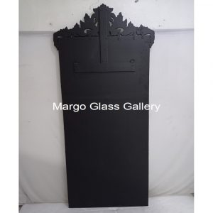 MG 080084 Large rectangular Uk 210×100 cm – Artisan handcrafted mirror premium quality glass with ornate frame handcrafted in Indonesia