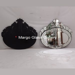MG 080088 Deco Order SG 11 Horizontal 70 cm x 80 cm – Luxury handcrafted mirror premium quality glass with ornate frame handcrafted in Indonesia