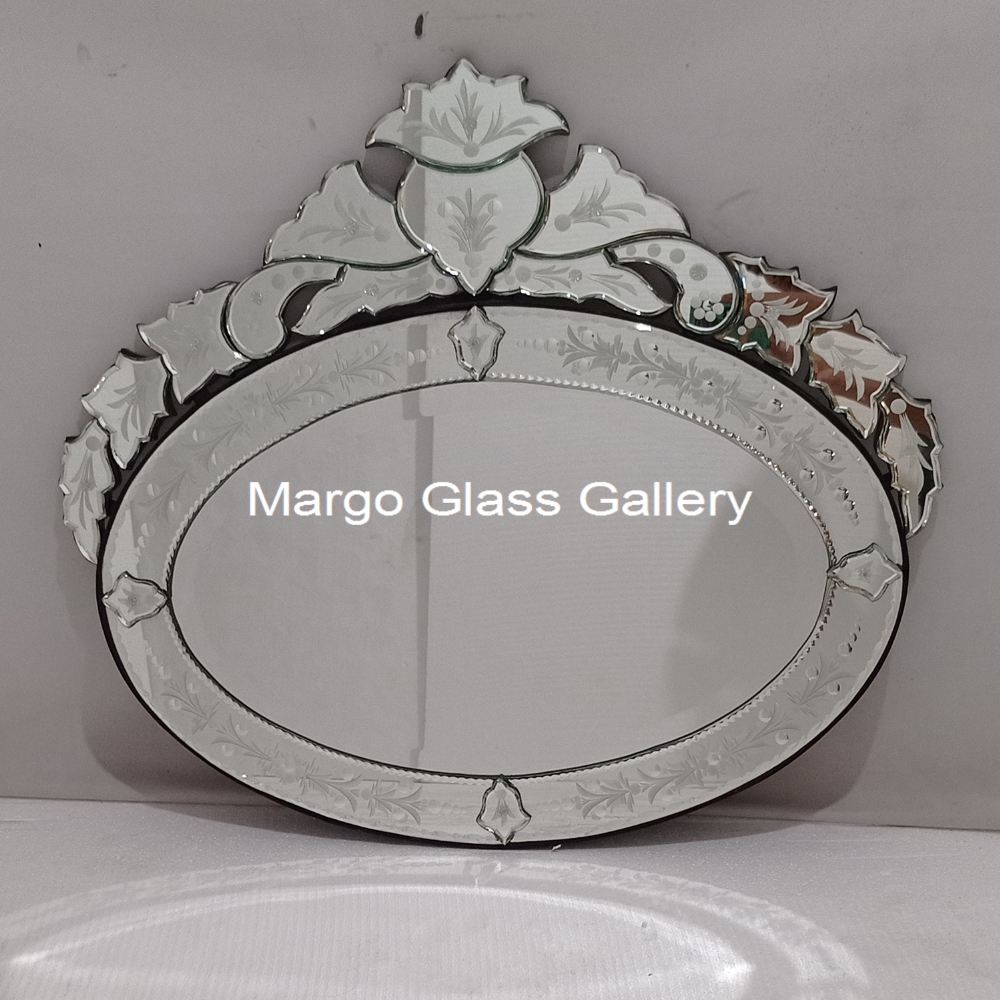 Oval Venetian Mirror