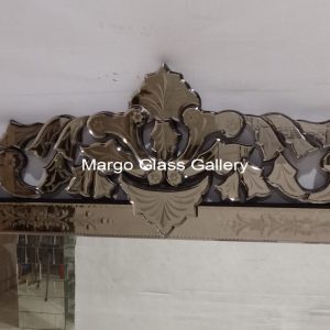 MG 080091 Brown Venetian Mirror MG 002054 Uk 150 cm x 120 cm Brown – Handcrafted venetian mirror hand-etched glass with ornate frame handcrafted in Indonesia