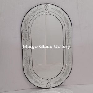 Venetian Mirror Oval Kapsul MG 080093