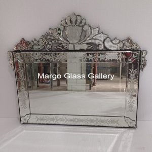 antique venetian mirror – Luxury venetian mirror hand-etched glass with ornate frame handcrafted in Indonesia