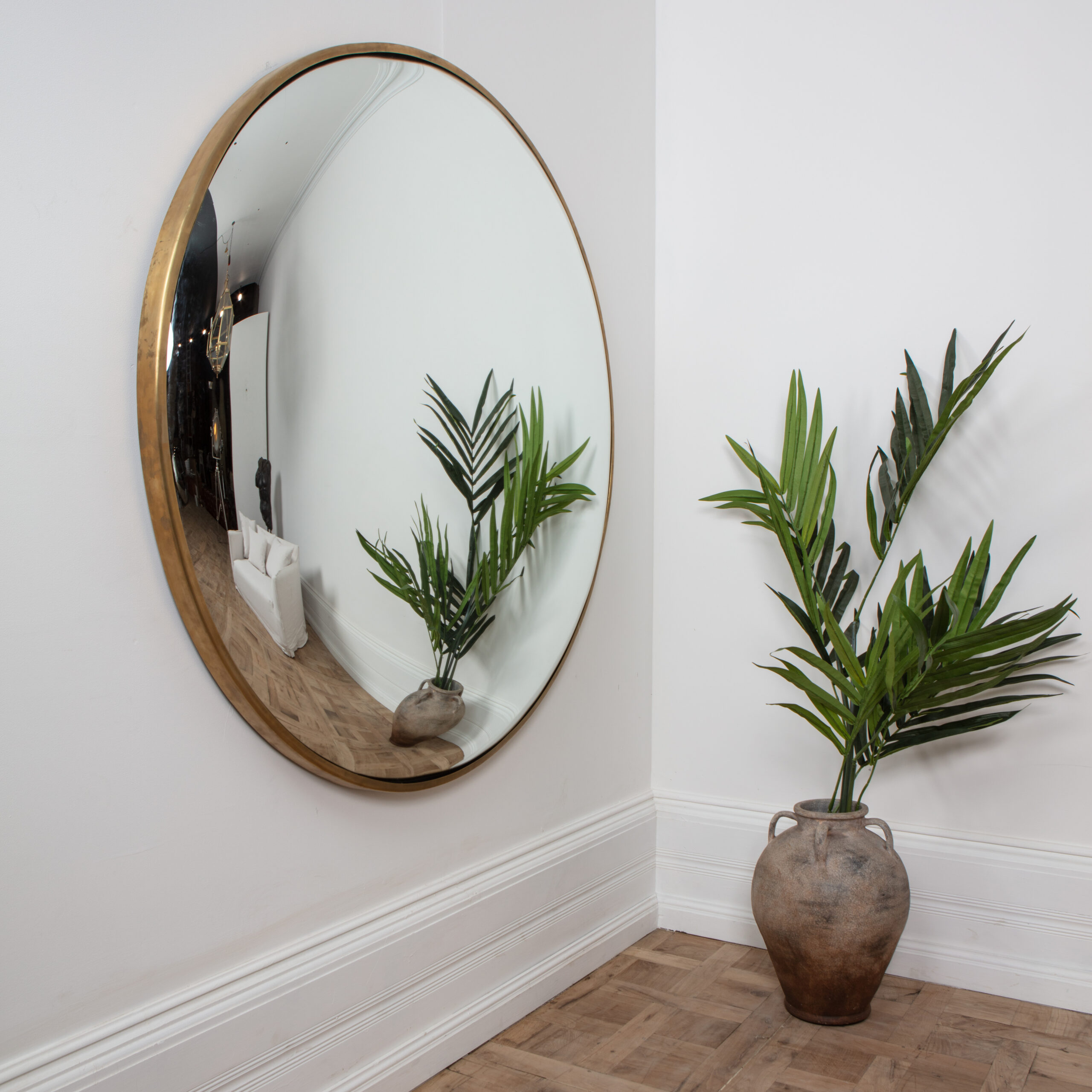 Relieve Stress While Working at Home with Convex Mirror Round