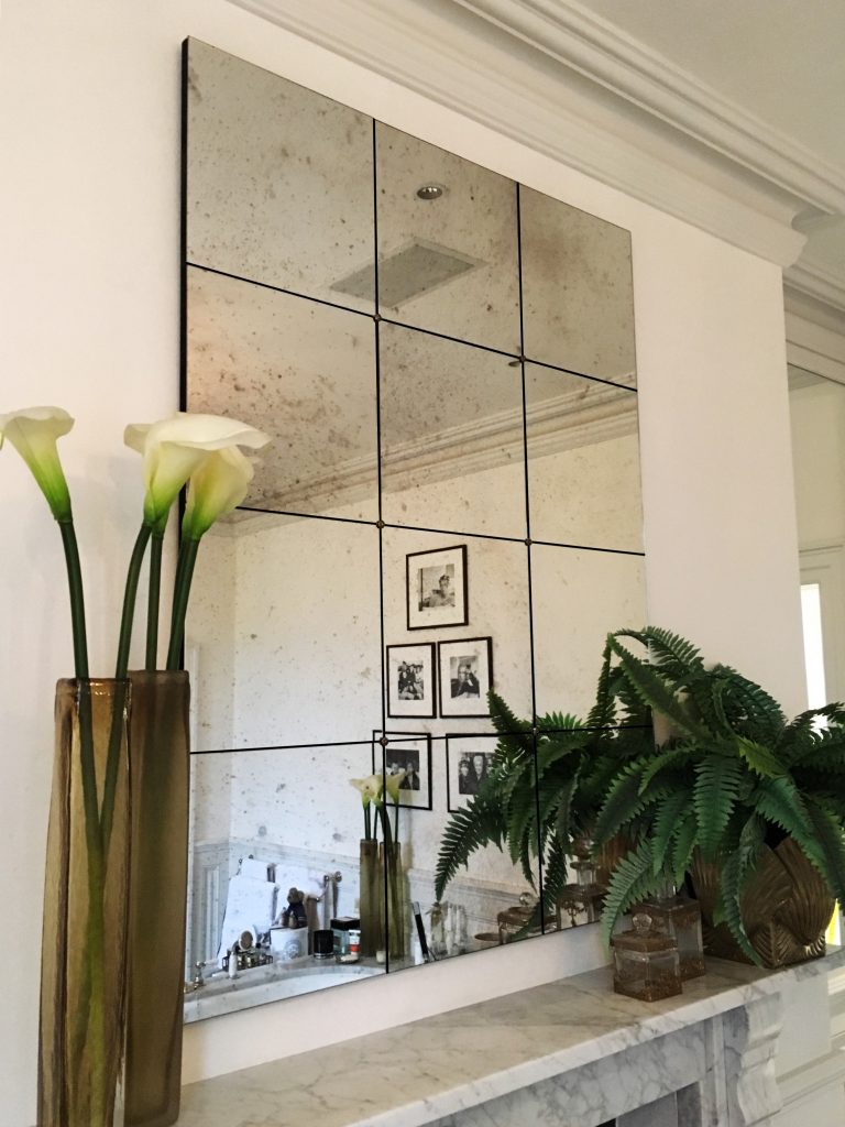 Antique Wall Mirror Panels
