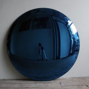 Convex Mirror Blue