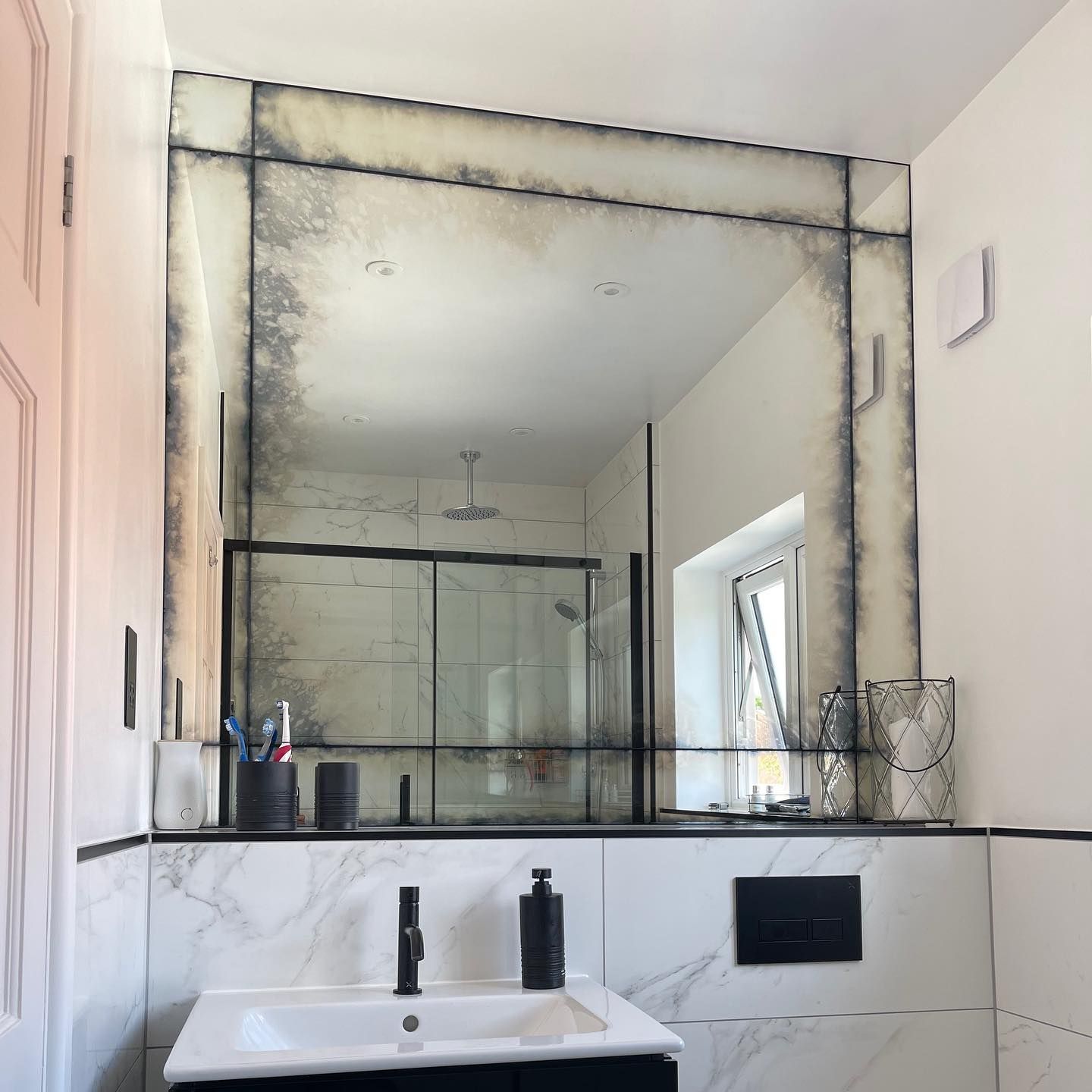 Antique Bathroom Mirror