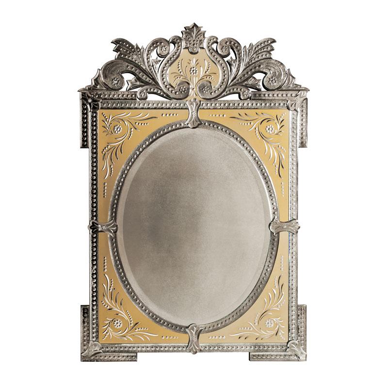 French Venetian Mirror Gold