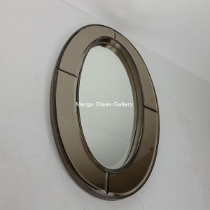 MG 004699 oval brown BRASS ANTIQUE uk 81 x 47 cm – Luxury antique mirror antique glass with gold frame handcrafted in Indonesia