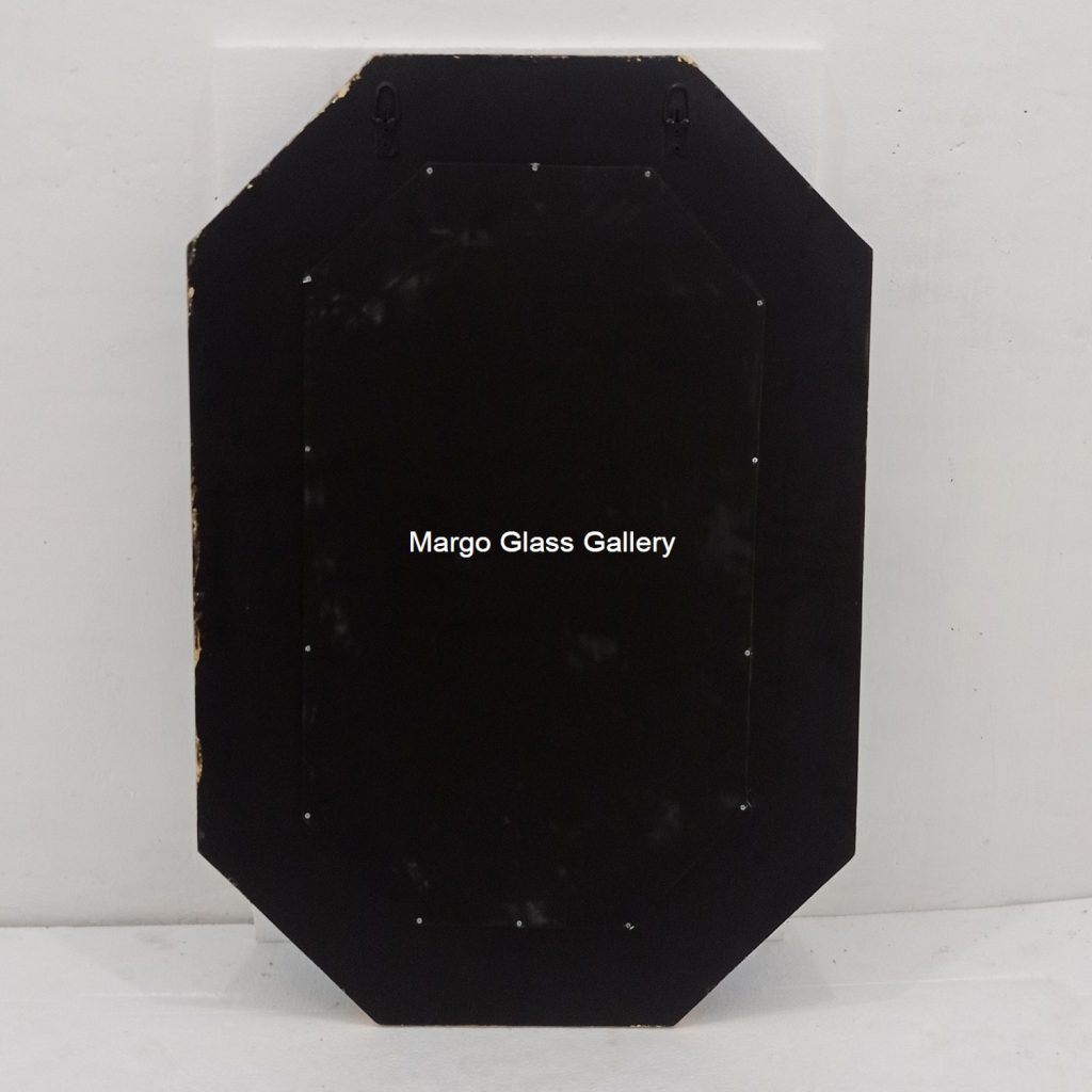 MG 004707 Modern Mirror Frame gold Cermin Biru uk 100 x 70 cm – Artisan decorative mirror mirror premium quality glass with ornate frame handcrafted in Indonesia