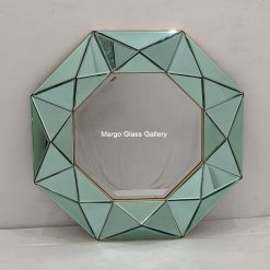 Modern Wall Mirror Green MG 004708