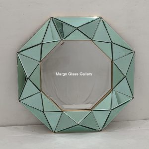 Modern Wall Mirror Green MG 004708 = 1 pcs