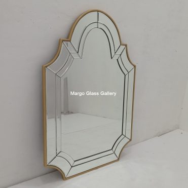 Modern Wall Mirror Frame Gold MG 004713