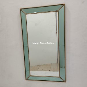 MG 004716 Frame green 140x90cm – Luxury handcrafted mirror premium quality glass with ornate frame handcrafted in Indonesia