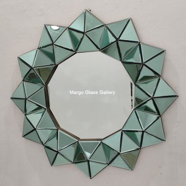 Wall Mirror 3D Green MG 004720