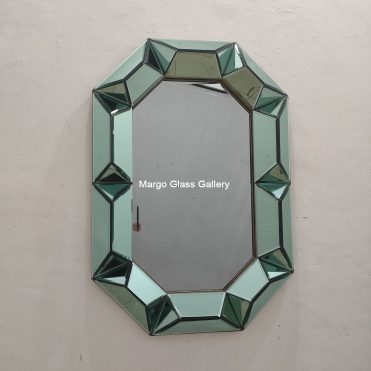 Octagonal Mirror 3D Green MG 004724