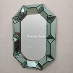 Octagonal Mirror 3D Green MG 004724
