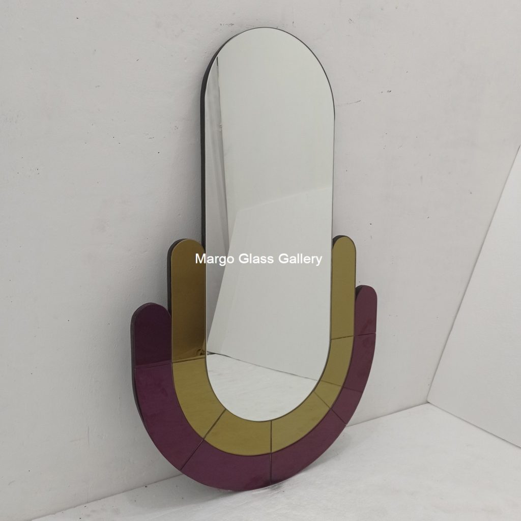 MG 004726 Modern Wall Mirror Kapsul Uk 120 cm x 77 cm – Artisan decorative mirror mirror premium quality glass with ornate frame handcrafted in Indonesia