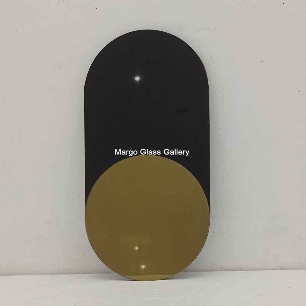 MG 004729 Modern Mirror Kapsul Uk 80 cm x 40 cm – Handcrafted decorative mirror mirror premium quality glass with ornate frame handcrafted in Indonesia