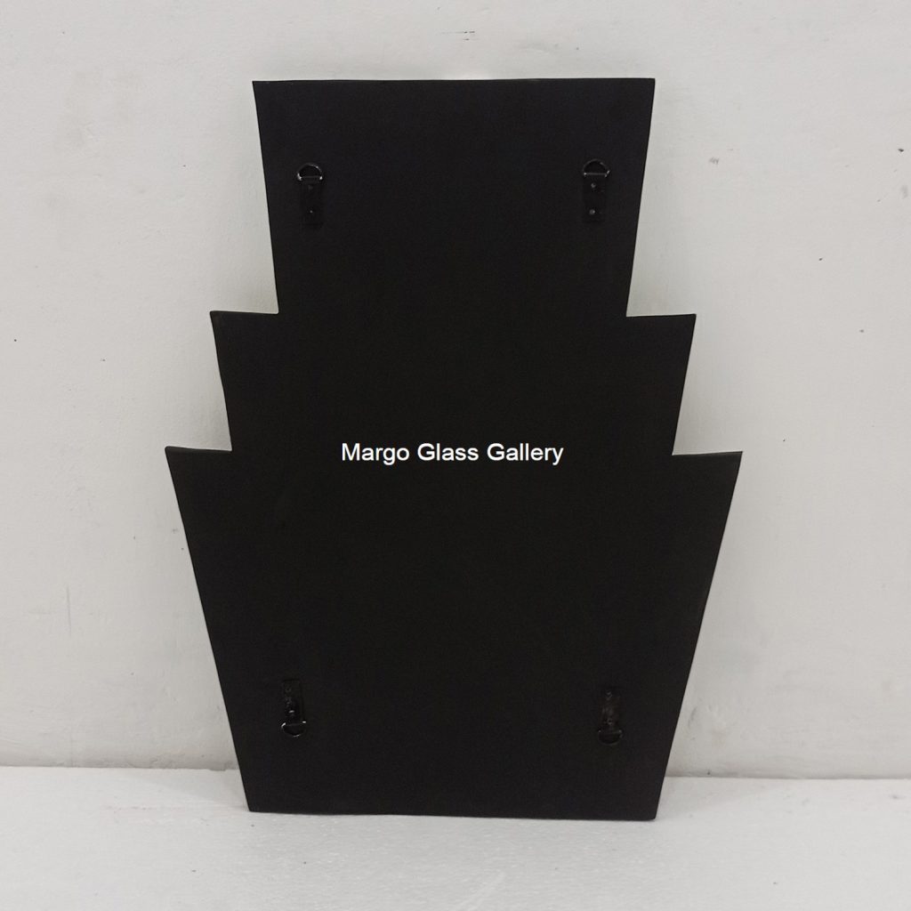 MG 004730 Modern Mirror Uk 75 cm x 59,5 cm – Elegant decorative mirror mirror premium quality glass with ornate frame handcrafted in Indonesia