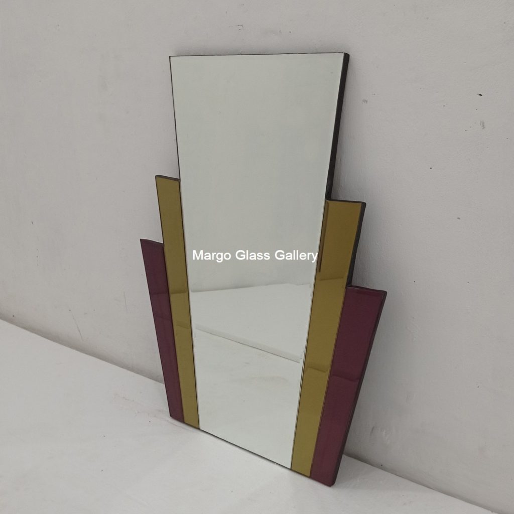 MG 004730 Modern Mirror Uk 75 cm x 59,5 cm – Classic decorative mirror mirror premium quality glass with ornate frame handcrafted in Indonesia