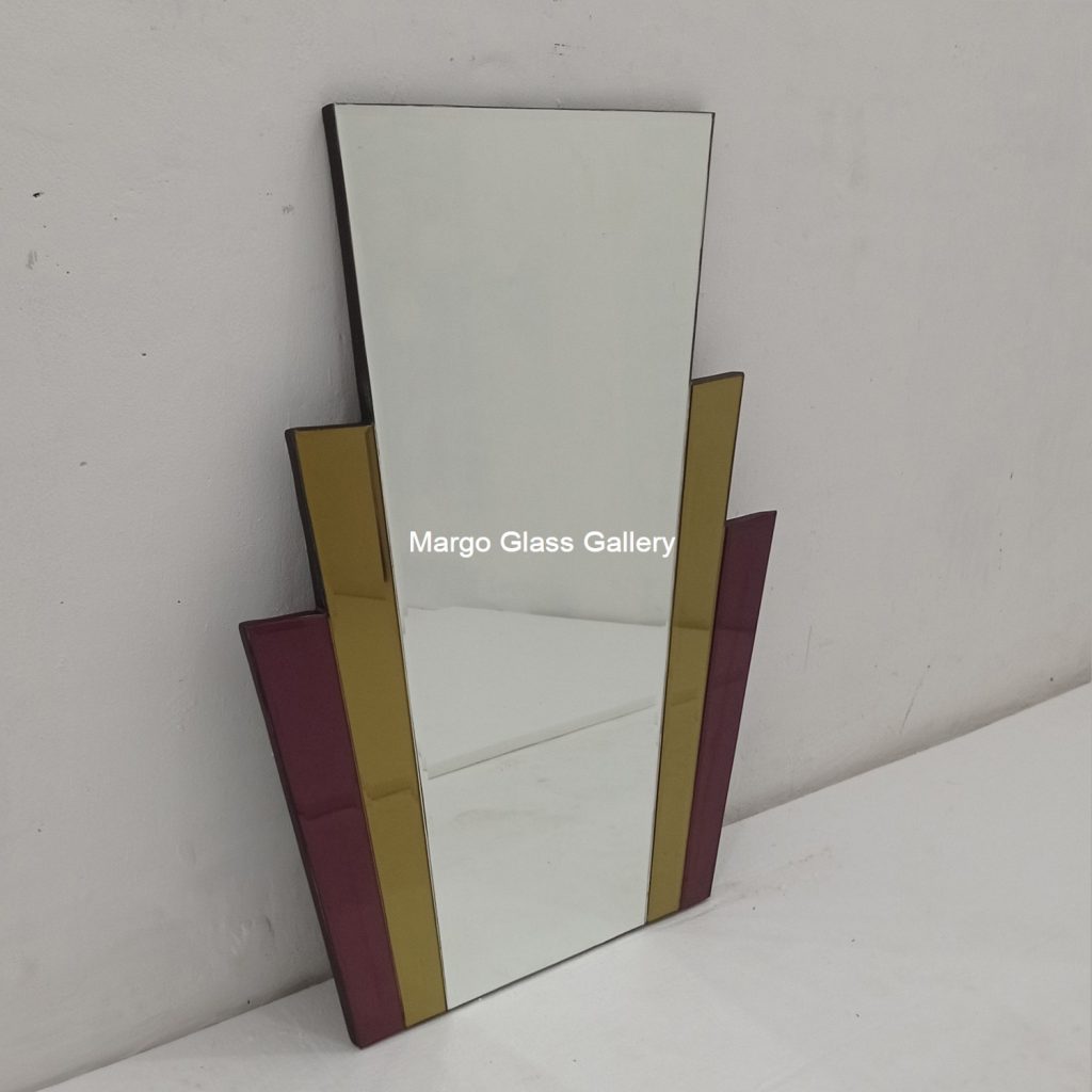 MG 004730 Modern Mirror Uk 75 cm x 59,5 cm – Elegant decorative mirror mirror premium quality glass with ornate frame handcrafted in Indonesia