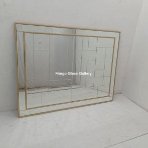 Modern Mirror Bevel uk 120 cm x 160 cm – Premium decorative mirror mirror premium quality glass with ornate frame handcrafted in Indonesia