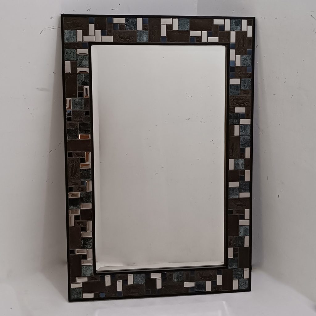 Ceramic Wall Decor Uk 122 cm x 82 cm – Handcrafted handcrafted mirror premium quality glass with ornate frame handcrafted in Indonesia