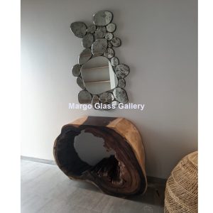 MG 004776 bubble modern mirror 120x80cm – Elegant decorative mirror mirror premium quality glass with ornate frame handcrafted in Indonesia