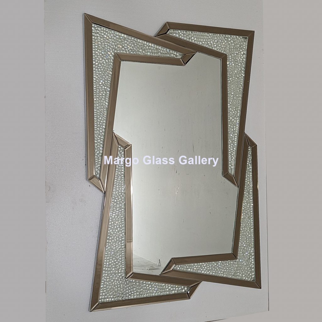 MG 004779 Cermin Modern Cristal List Brown 122 cm x 79 cm – Classic handcrafted mirror premium quality glass with ornate frame handcrafted in Indonesia