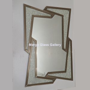 Modern Mirror Crystal List Brown MG 004779