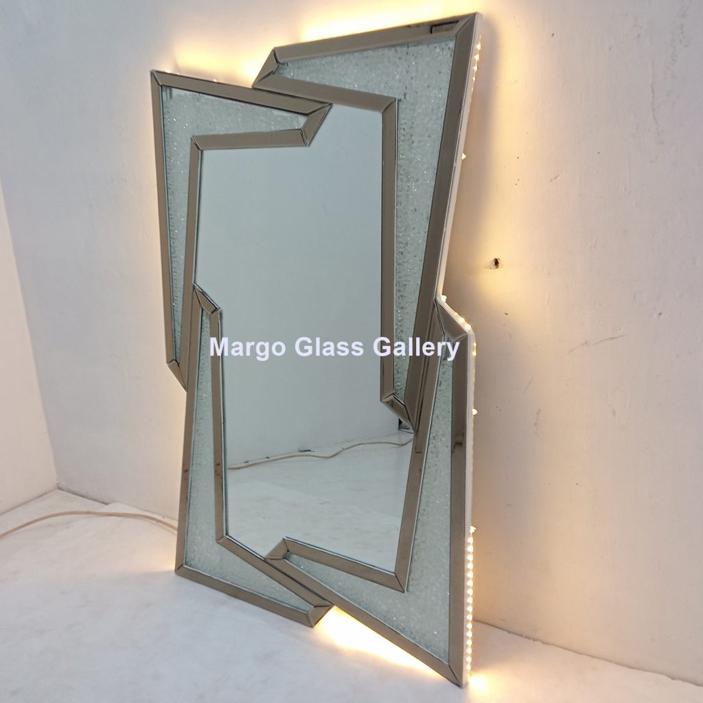 MG 004779 Cermin Modern Cristal List Brown 122 cm x 79 cm – Premium handcrafted mirror premium quality glass with ornate frame handcrafted in Indonesia