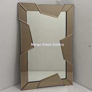 Deco Wall Mirror Brown  MG 004779