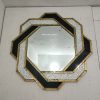 MG 004781 Octagonal Kristal + black wall mirror 100x100 (1)