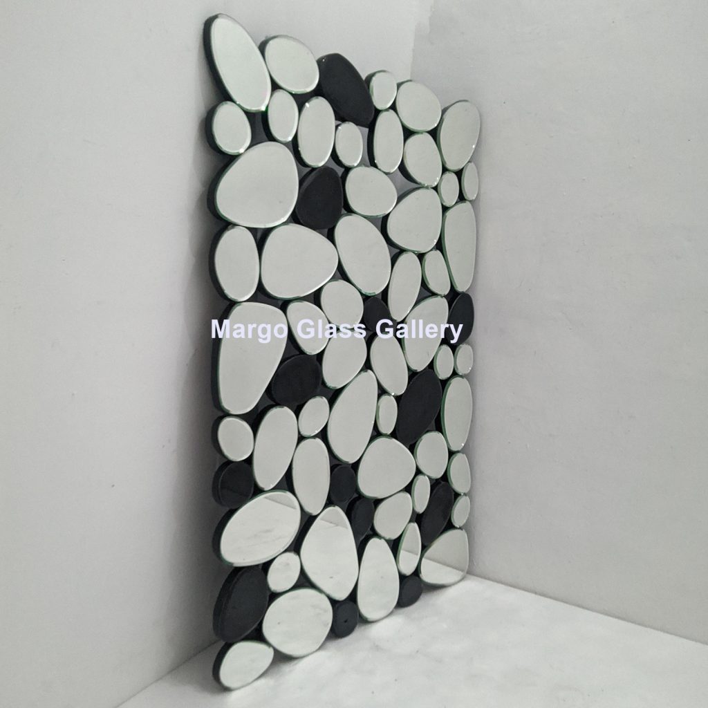 MG 004784 Modern Mirror Wall Stone Uk 120 cm x 80 cm – Premium decorative mirror mirror premium quality glass with ornate frame handcrafted in Indonesia