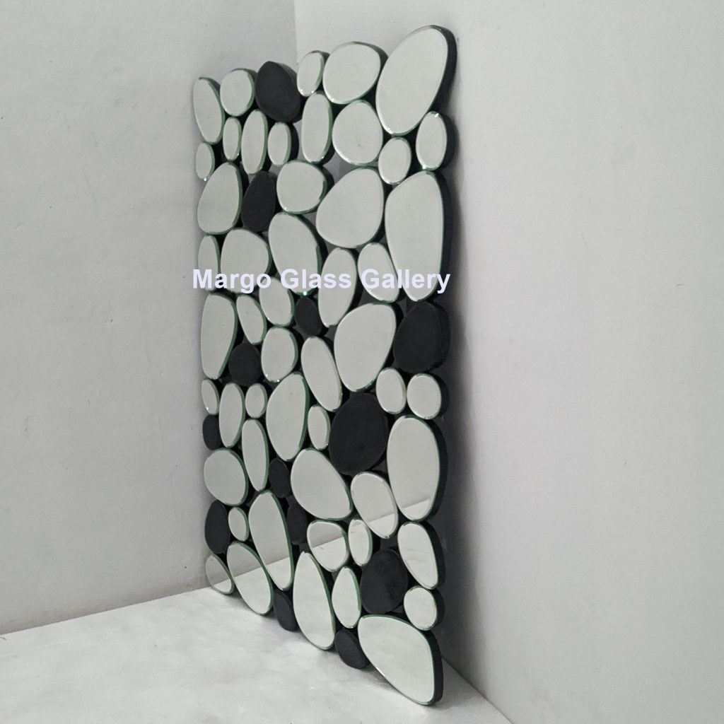 MG 004784 Modern Mirror Wall Stone Uk 120 cm x 80 cm – Classic decorative mirror mirror premium quality glass with ornate frame handcrafted in Indonesia