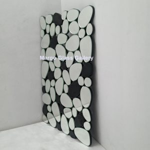 MG 004784 Modern Mirror Wall Stone Uk 120 cm x 80 cm – Classic decorative mirror mirror premium quality glass with ornate frame handcrafted in Indonesia