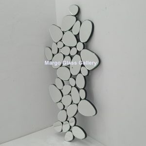 MG 004785 Modern Mirror Stone Uk 128 cm x 72 cm – Luxury decorative mirror mirror premium quality glass with ornate frame handcrafted in Indonesia