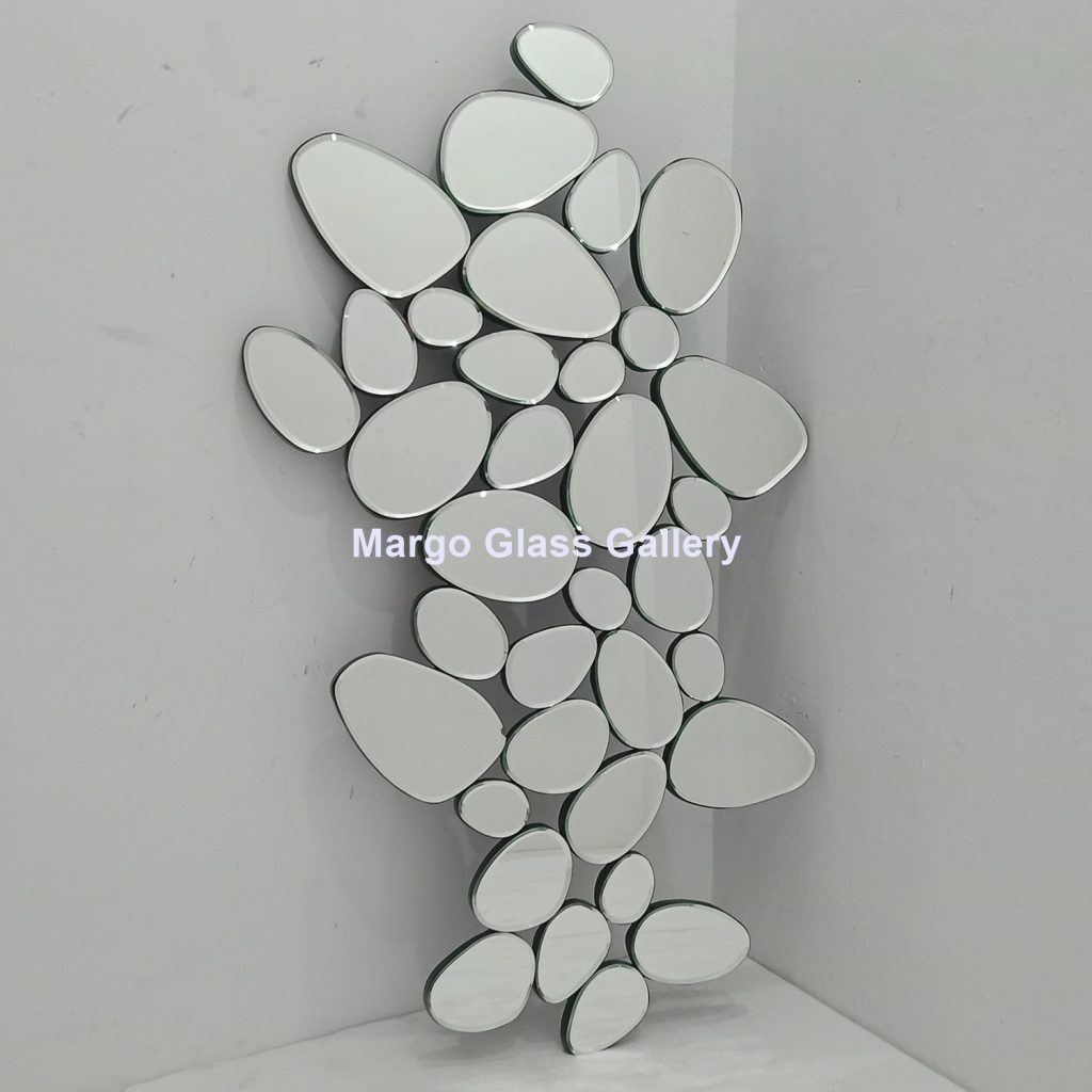 MG 004785 Modern Mirror Stone Uk 128 cm x 72 cm – Premium decorative mirror mirror premium quality glass with ornate frame handcrafted in Indonesia