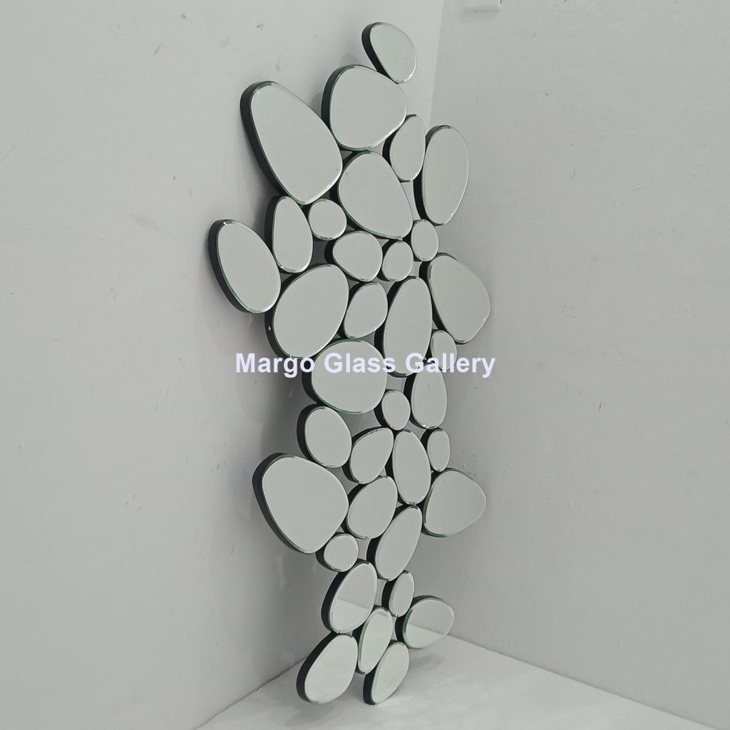 MG 004785 Modern Mirror Stone Uk 128 cm x 72 cm – Elegant decorative mirror mirror premium quality glass with ornate frame handcrafted in Indonesia