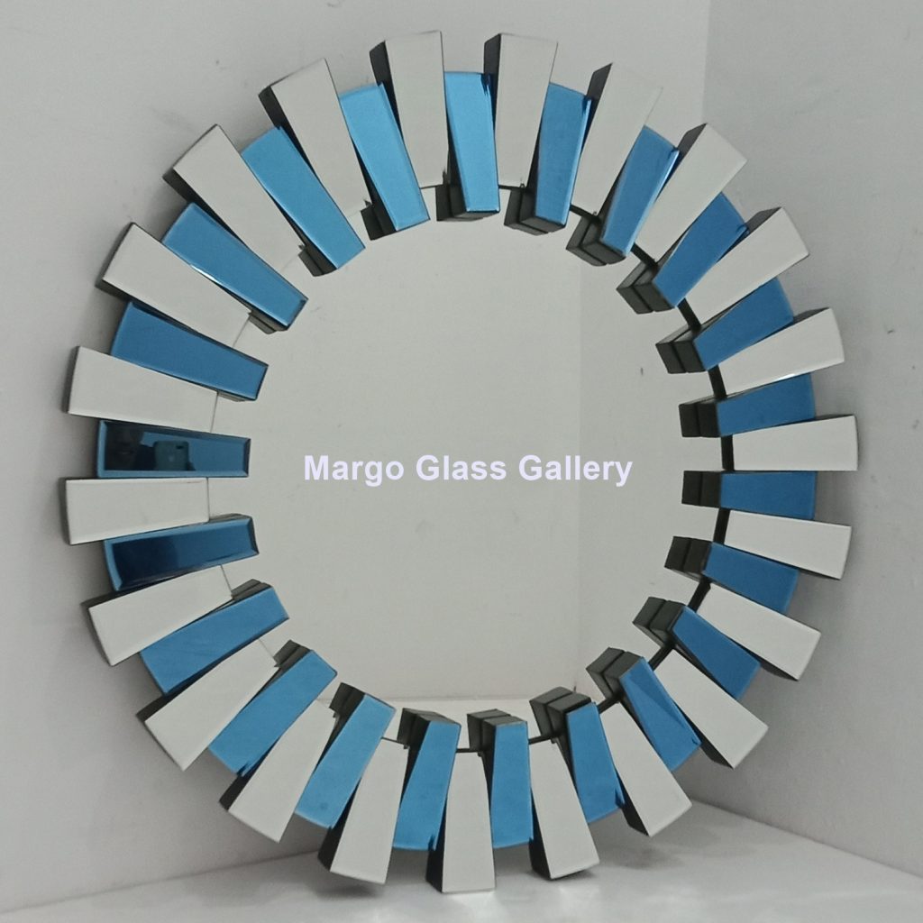 MG 004789 Round Modern Mirror Sunburn Uk 100 cm x 100 cm – Classic decorative mirror mirror premium quality glass with ornate frame handcrafted in Indonesia