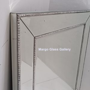 MG 004791 Square Mirror Uk 120 cm x 110 cm List silver – Artisan decorative mirror mirror premium quality glass with ornate frame handcrafted in Indonesia