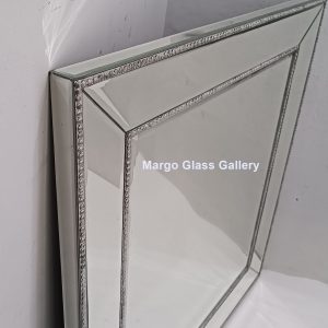 MG 004791 Square Mirror Uk 120 cm x 110 cm List silver – Elegant decorative mirror mirror premium quality glass with ornate frame handcrafted in Indonesia